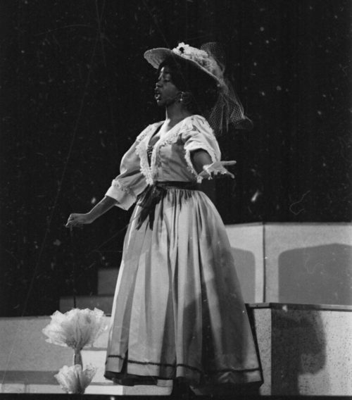Mary Henderson, BM 1970, MM 1972 as Isabella, the Italian girl of the opera’s title.