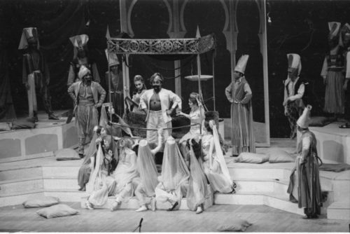 R1170-7A Mustafa’s obedient harem in Act I.