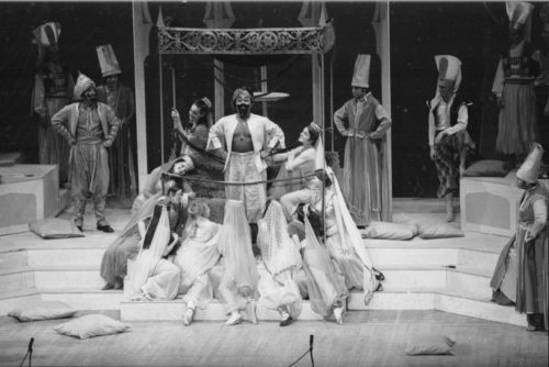 R1170-8A Mustafa’s obedient harem in Act I.