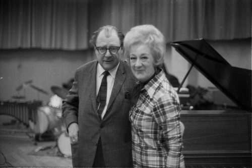 Marian McPartland with Walter Hendl