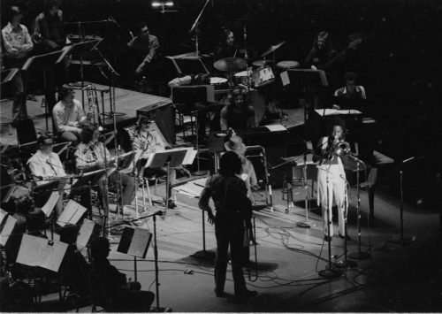 The Eastman Jazz Ensemble under its director Chuck Mangione; and, the Eastman Studio Orchestra under its director Ray Wright with guest soloist Oliver Nelson.