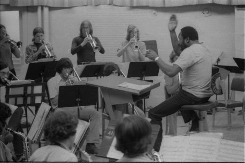 Thad Jones working with Eastman jazz students