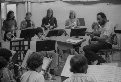 Thad Jones working with Eastman jazz students