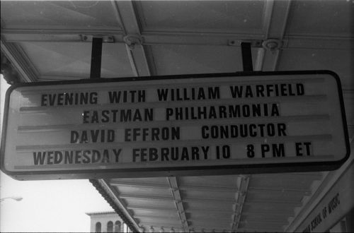 An Evening with William Warfield (Performance)