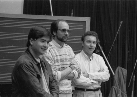 R3892-15 Colleagues and alumni who gathered for the April, 1990 tribute to Ray Wright.