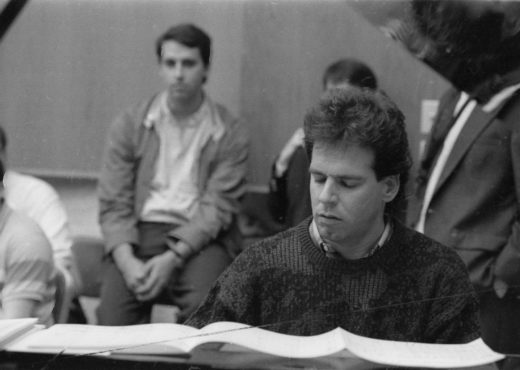 R3892-22 Colleagues and alumni who gathered for the April, 1990 tribute to Ray Wright.