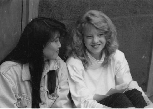 R3892-3 Colleagues and alumni who gathered for the April, 1990 tribute to Ray Wright.