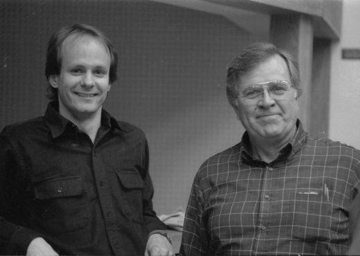 R3892-36 Colleagues and alumni who gathered for the April, 1990 tribute to Ray Wright.