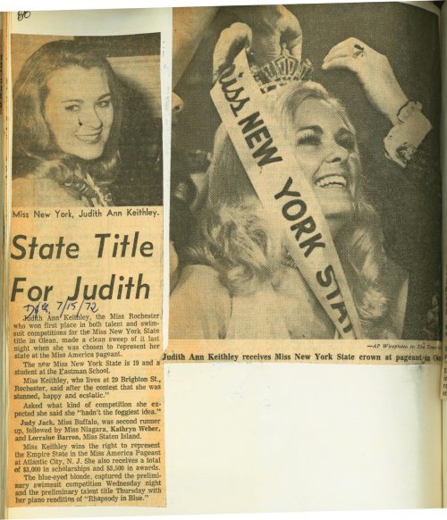 press item, “State title for Judith,”