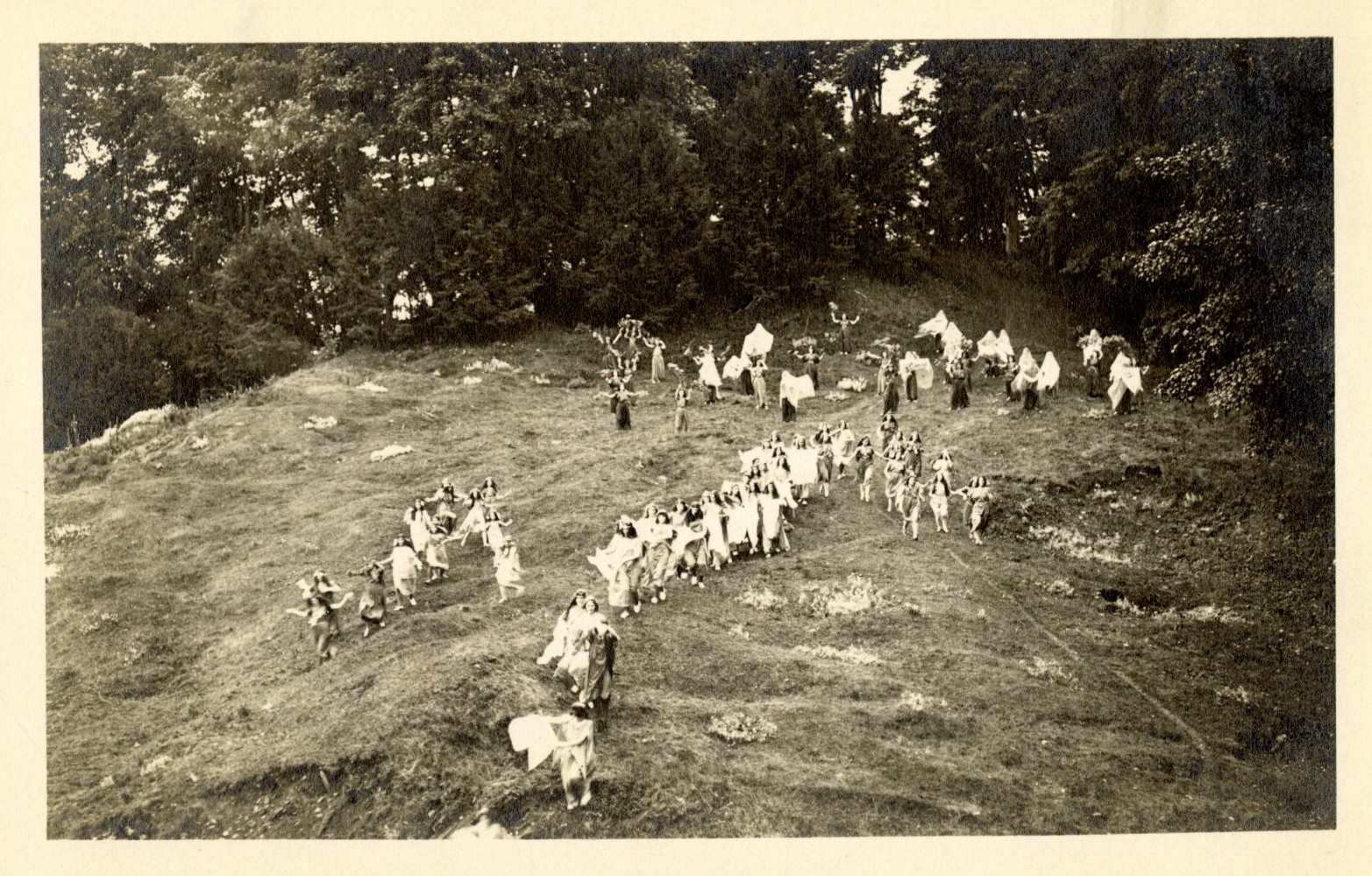 Scene from St Johnsbury Pageant 1912