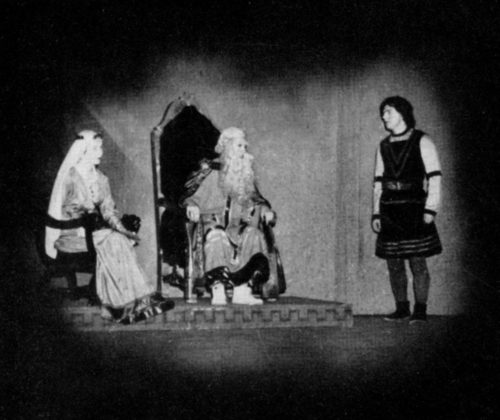 Geneviève, Arkel, and Pelléas. Act I, scene ii.