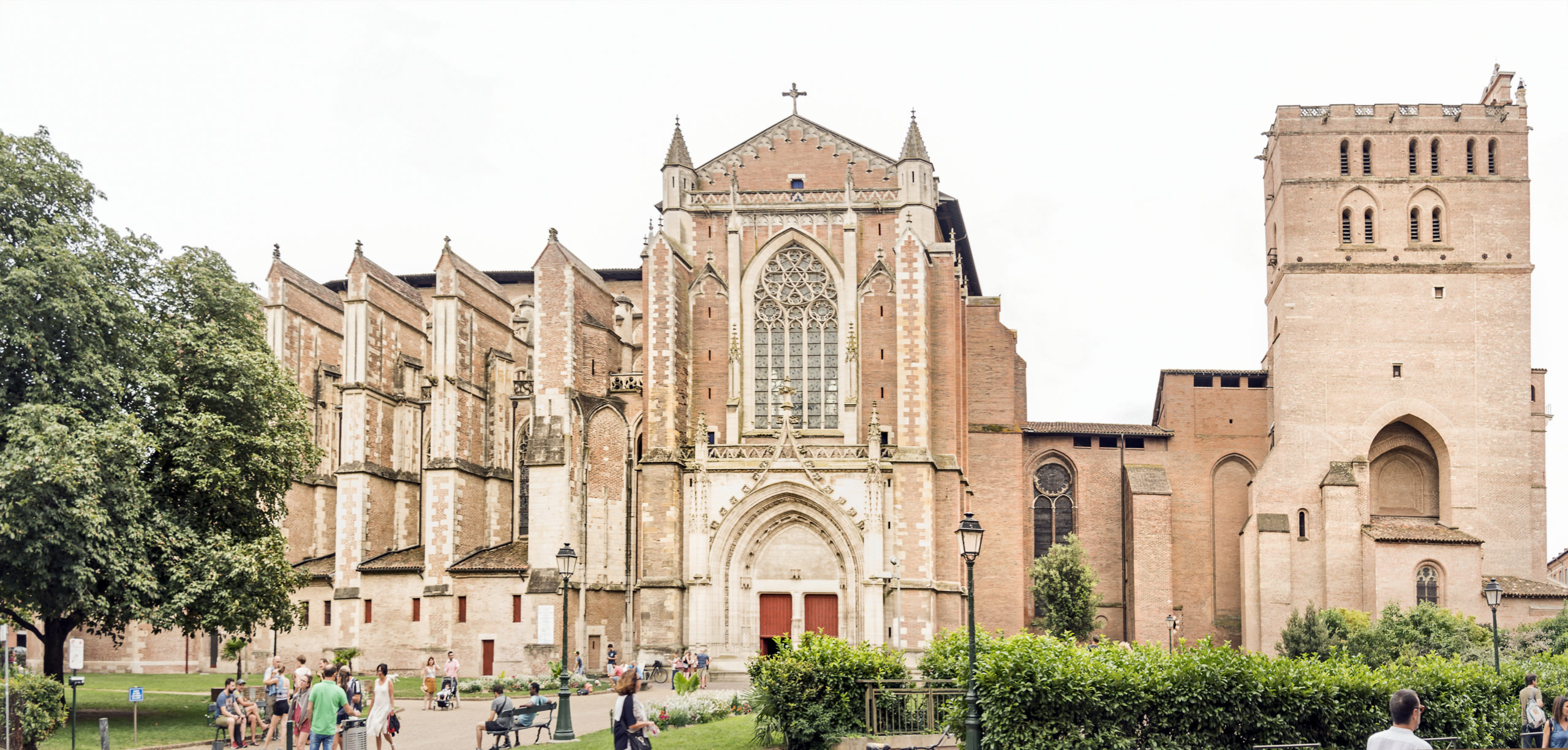 North façade of the Cathedral of Saint Stephen, Toulouse