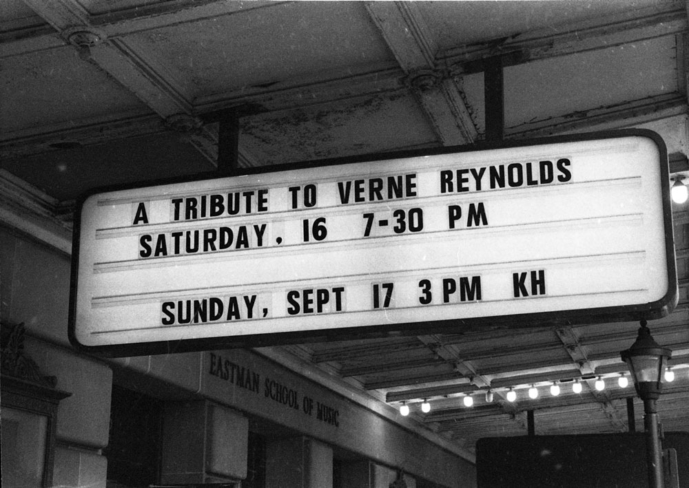 Verne Reynolds Marquee