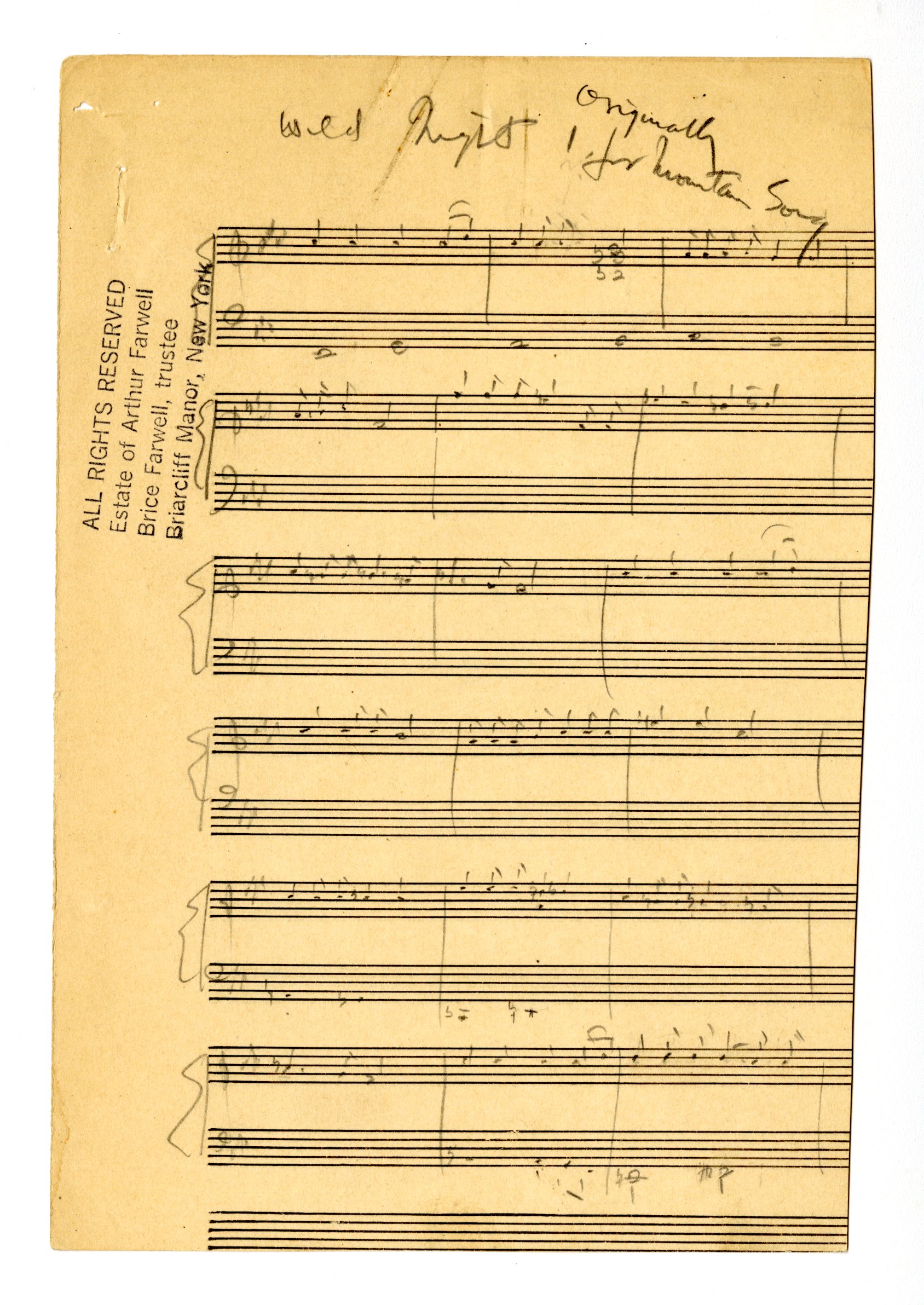 Wild Nights, pencil sketch, page 1. Wild Nights, pencil sketch, page 1.