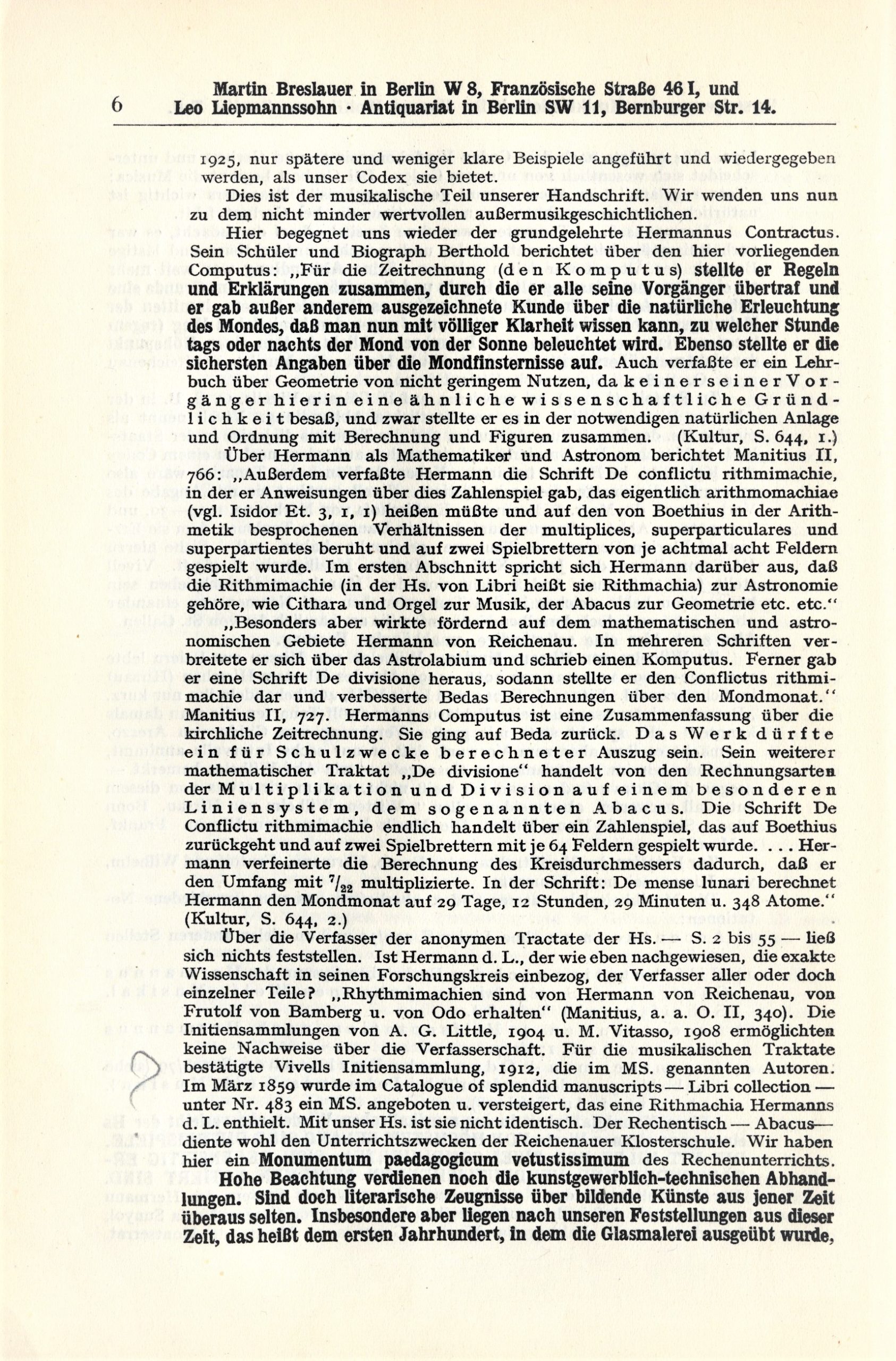Wolffheim auction catalog vol 2, page 6 Wolffheim auction catalog vol 2, page 6