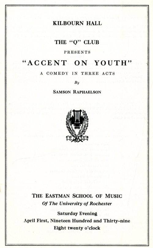 program April 1, 1939 page 1