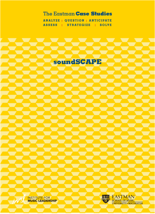 Propose initiatives for soundSCAPE, an annual contemporary art music festival in Italy, which welcomes student composers and performers each summer into a collaborative artistic environment.
soundSCAPE