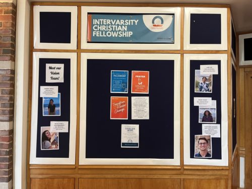 Intervarsity Bulletin Board 10.22