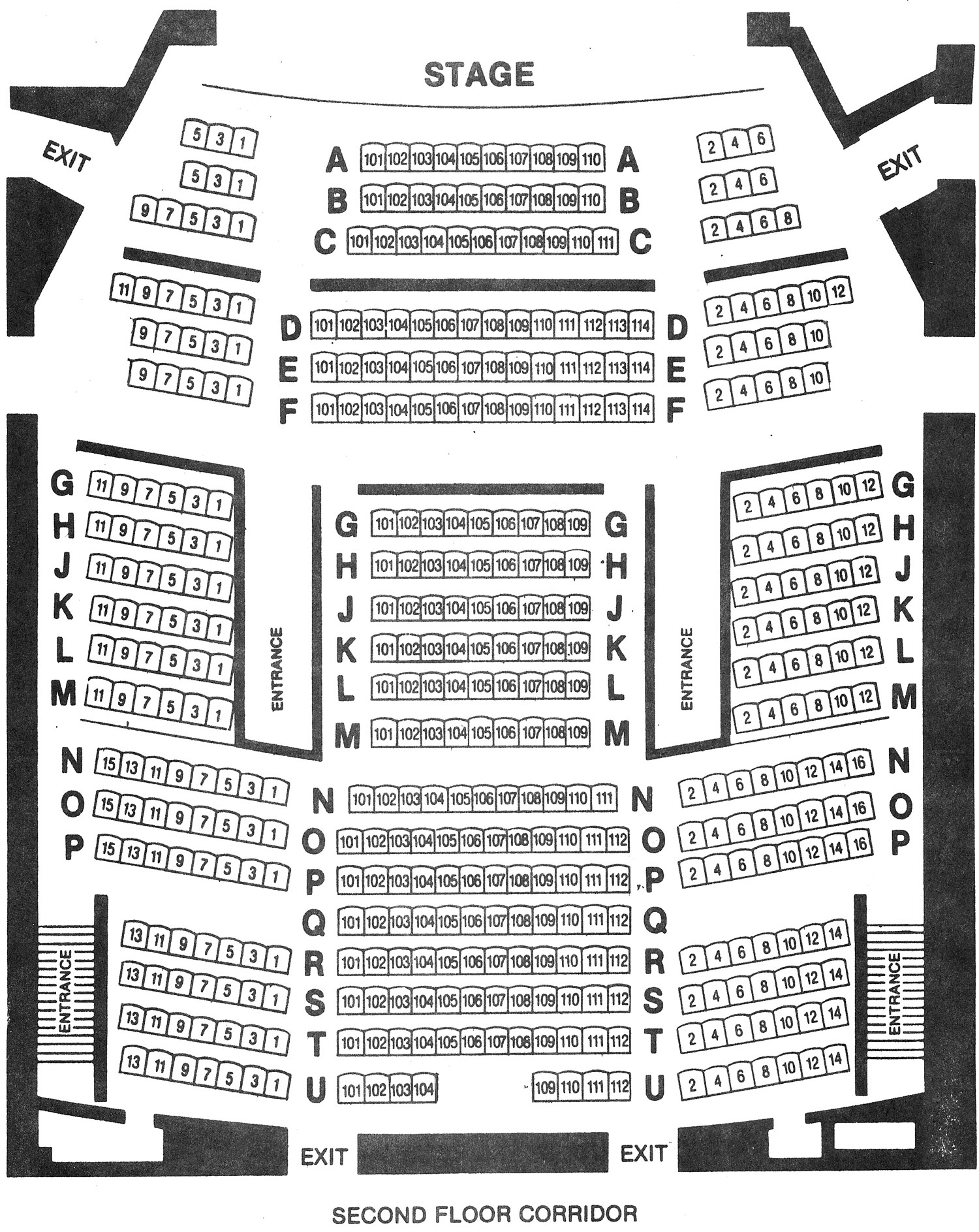 Ny City Center Stage 1 Seating Chart