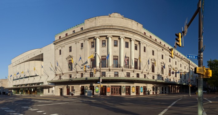 Eastman Theatre Entrance, Panoramic View