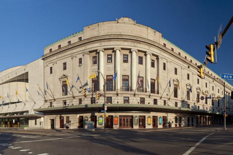 Eastman Theatre Entrance, Panoramic View