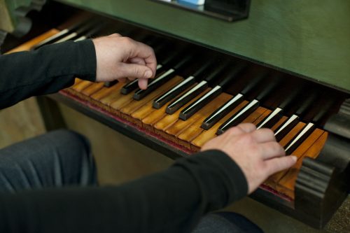 Hands on keyboard