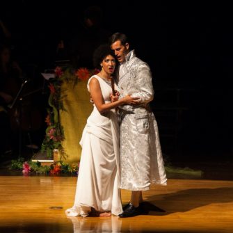 Bullock and Hopper in the 2012 production of "The Magic Flute"