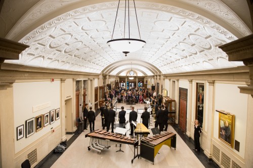 Eastman Weekend Opening Celebration in Lowery Hall showcased current students performances. // photo by Matthew Yeoman /