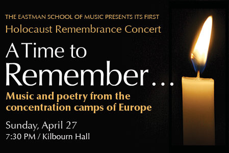 A Time to Remember . . . Holocaust Remembrance Concert