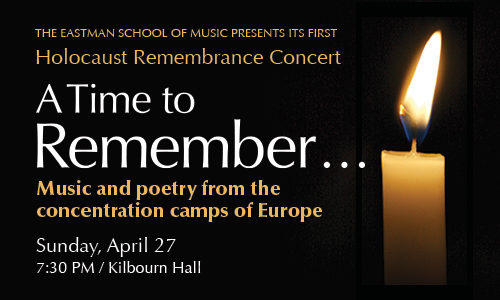 A Time to Remember . . . Holocaust Remembrance Concert