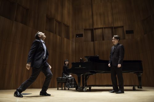 American composer Jake Heggie and librettist Gene Scheer leading master class