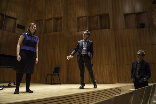 American composer Jake Heggie and librettist Gene Scheer leading master class