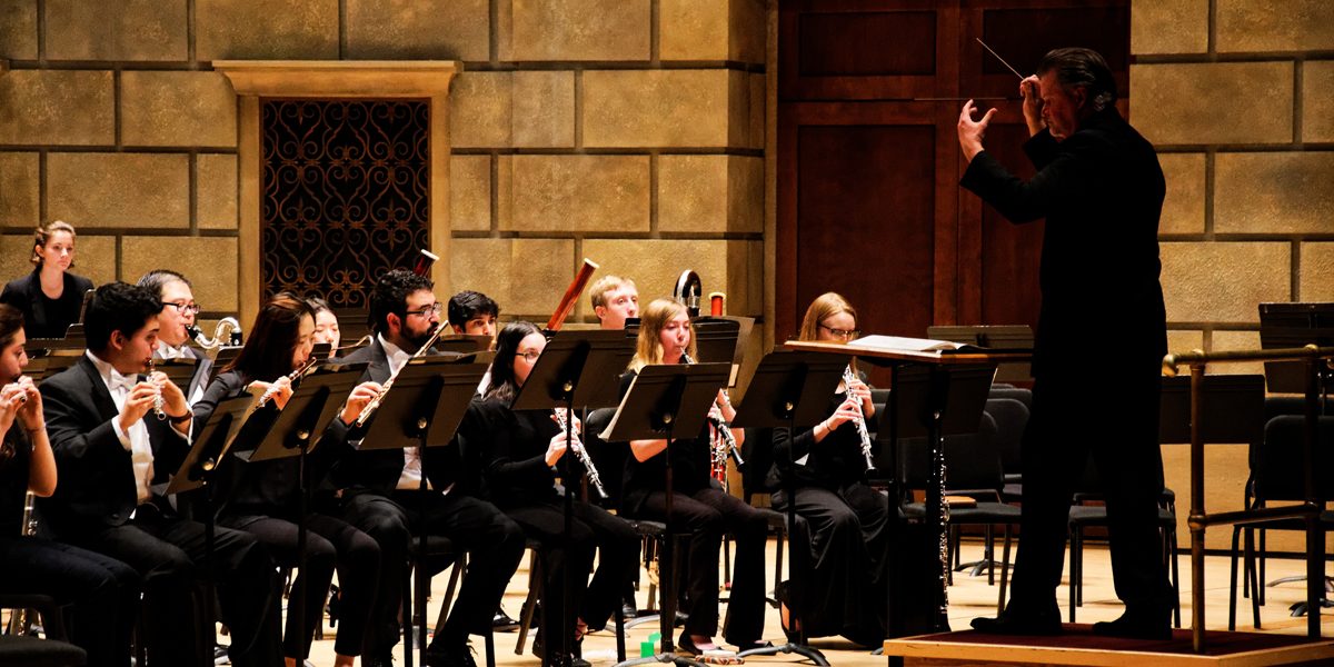 Eastman Wind Orchestra with Fairport High School Band Credit: Gerry Szymanski