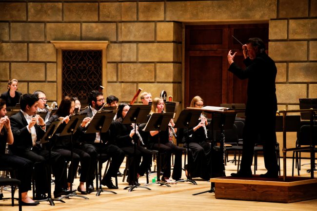 Eastman Wind Orchestra with Fairport High School Band Credit: Gerry Szymanski