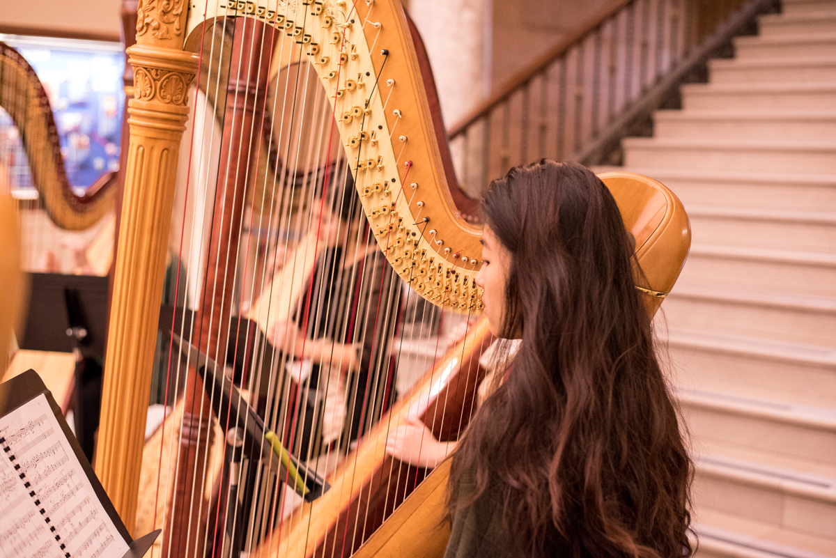 Holiday Sing Harp Ensemble