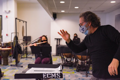 Musica Nova rehearsal