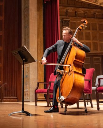 James VanDemark gives a solo performance in Kilbourn Hall