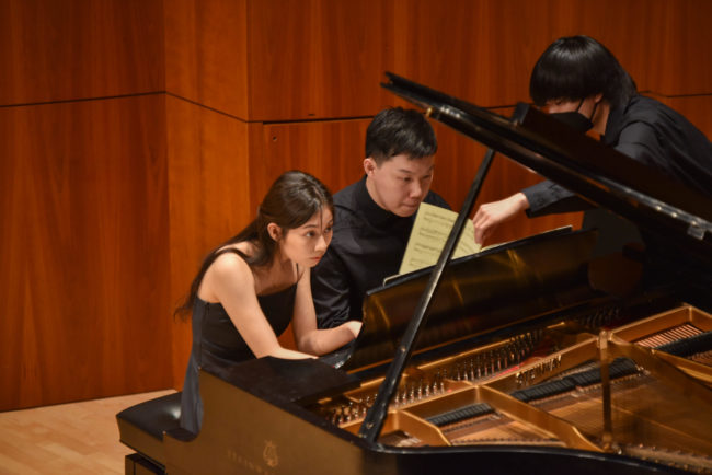 2023-04-26 CME_ChamberMusic_Duo_Piano_Hatch_15_LJ Duo piano music performed at the 2023 Chamber Music Extravaganza.