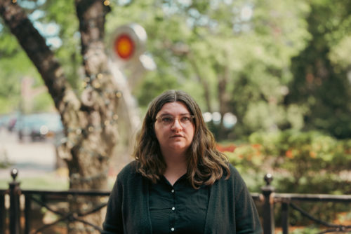 Amy Aldrich, Department Coordinator for Musicology; Woodwinds, Brass and Percussion; and Organ, Sacred Music, and Historical Keyboards. 