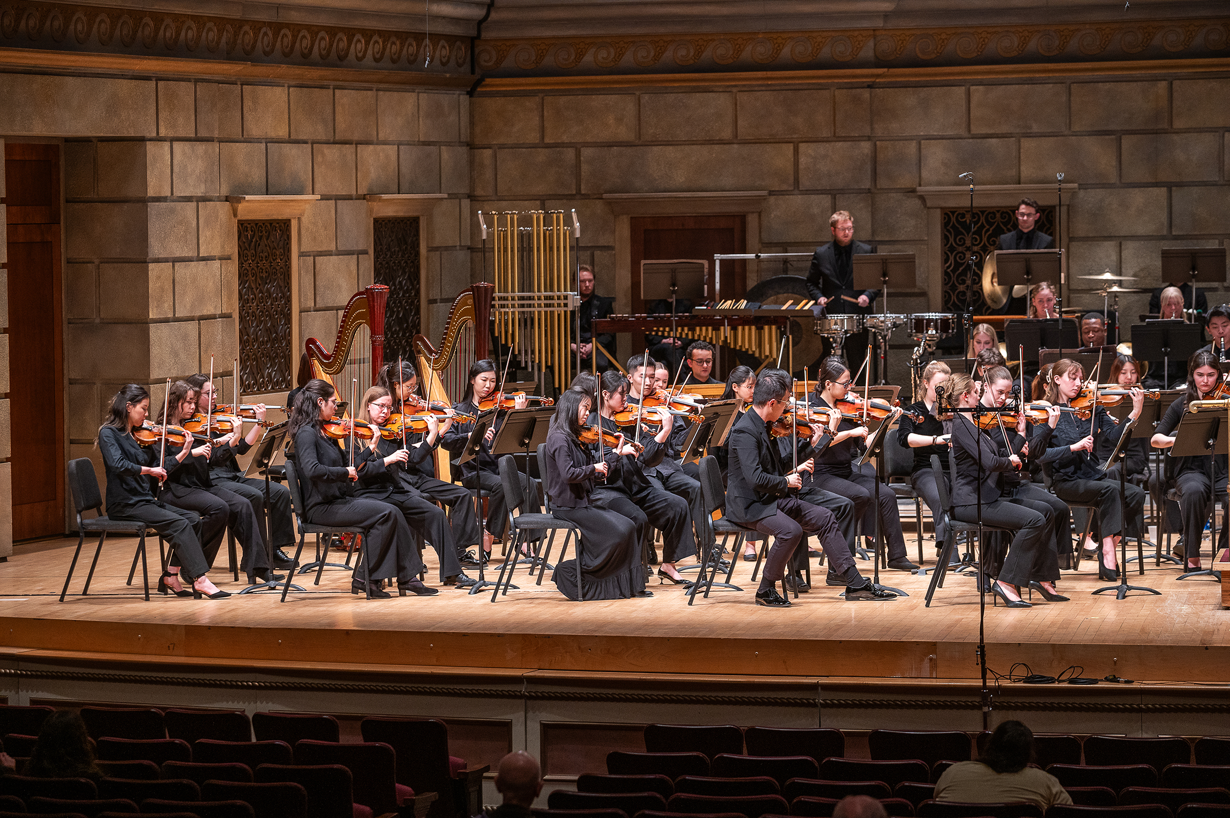 2025-03-19 Eastman Philharmonia in Kodak Hall left
