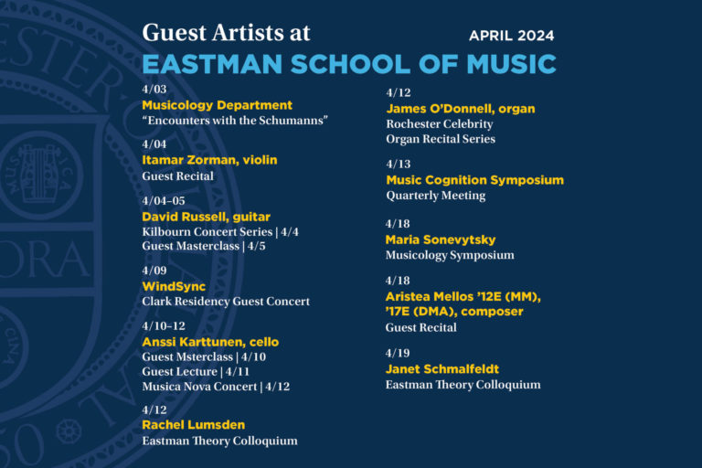 ESM April Guest Artists Multicrop Image