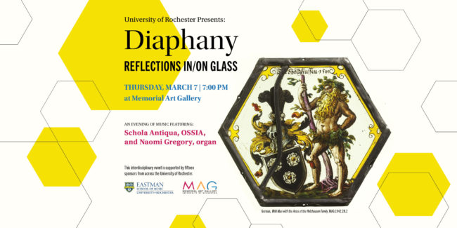 Diaphany Reflections in-on Glass flyer