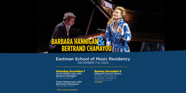 Barbara Hannigan Residency poster