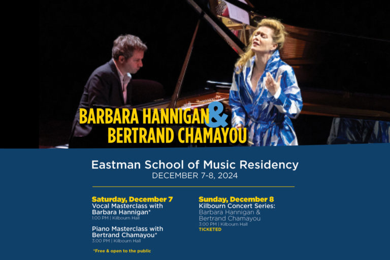 Barbara Hannigan Residency poster