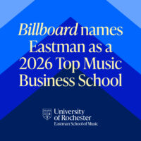 Billboard Names Eastman a Top Music Business School Worldwide