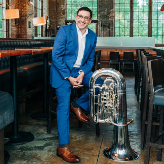 Justin Benavidez, Associate Professor of Tuba