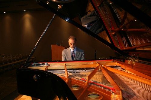 image of Tony Caramia with piano