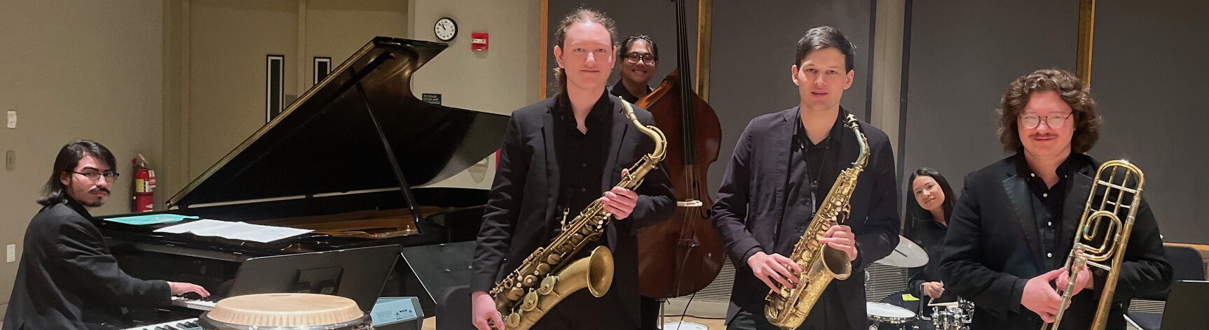 Nie and the Eastman Jazz Combo received honorable mention in Combo Performance at JALC.