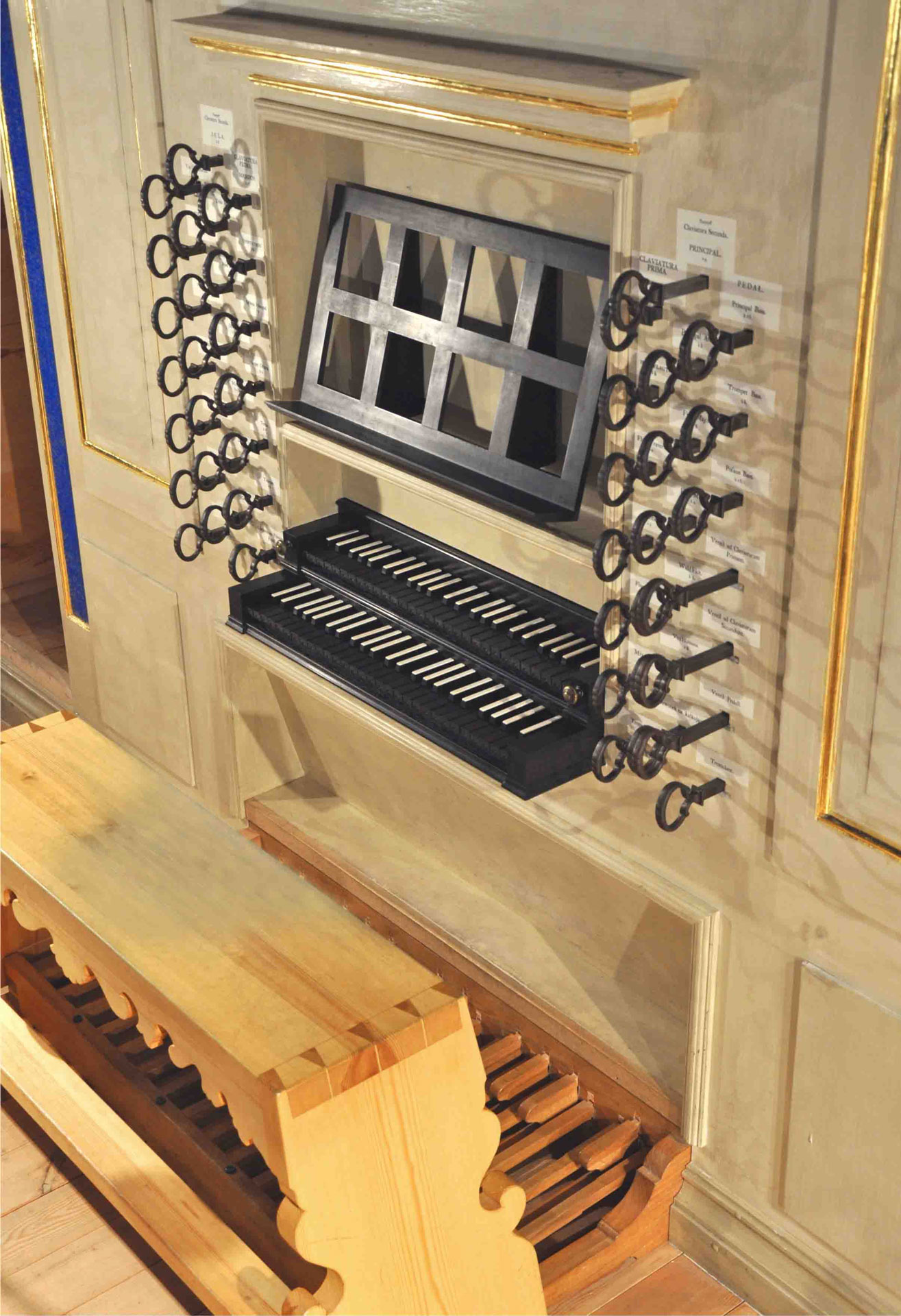 Craighead-Saunders Organ Keydesk