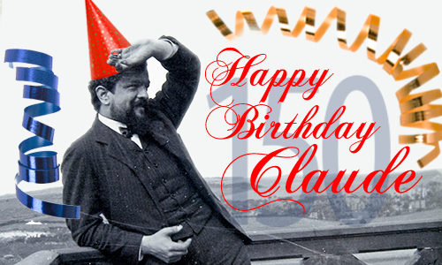 Claude Debussy birthday